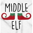thumbnail image 2 of Christmas Middle Elf Matching Family Romper Boys or Girls Infant Baby Brisco Brands NB, 2 of 6