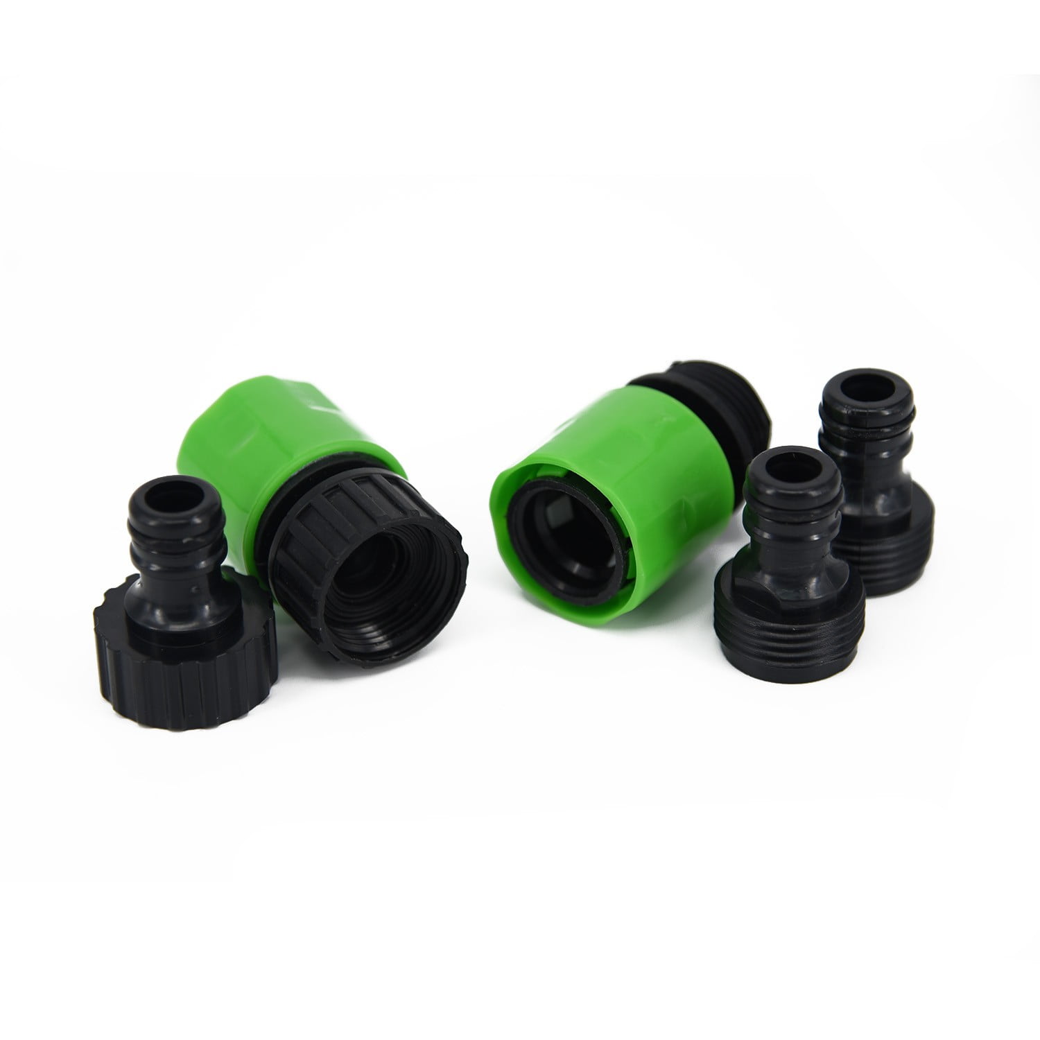 5Pcs Garden Hose Quick Connect Plastic Hose Tap Adapter New Set Connector 5Pcs Garden Hose Quick Connect Plastic Hose Tap Adapter New Set Connector