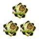 thumbnail image 1 of Paquete de 3 Alcachofas Artificiales  Grandes: Verduras Artificiales y Frutas Falsas para Decoraciones de Cocina, 1 of 1