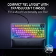 thumbnail image 3 of Keyboard Razer BlackWidow V4 75% Hot-Swappable RGB, 3 of 9