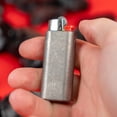 thumbnail image 3 of Flytanium Titanium Lighter Sleeve - Metal BIC Lighter Case Compatible with Bic Lighters Mini, Stonewash Finish, Lightweight & Durable Protection for Lighters (Mini), 3 of 7