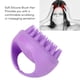 thumbnail image 5 of M Buder Cepillo Masajeador de Cuero Cabelludo de Silicona para Lavar el Cabello Morado, 5 of 9
