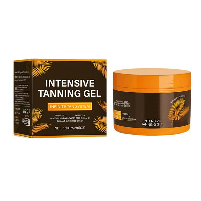 150ml Intensive Dark Tanning Gel Cream For Sunbeds Outdoor Tanning Sun