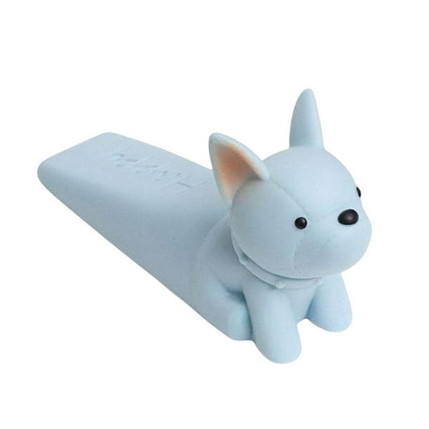 de puerta de dibujos animados, protector de dedos, tope de puerta, tope de puerta antideslizante, tope de puerta que no raya para la oficina, el perro BLESIY tope de puerta