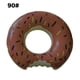thumbnail image 2 of Donut Pool Anillo de piscina de donut inflable flotante Piscina de playa Anillo de natación de donut MFZFUKR CPB-DE-SSW427-4, 2 of 5