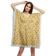 thumbnail image 1 of Moomaya Short Caftan Cover Up Dress Printed Women Kaftan Beachwear Cover Up, 1 of 6