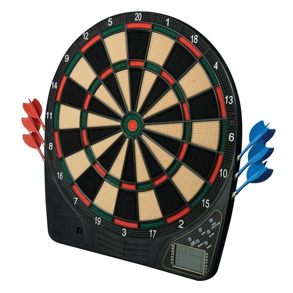Franklin Sports Electronic Soft Tip Dartboard Set - 13.5" Digital
