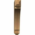 thumbnail image 2 of Ekena Millwork 6"W x 36"D x 36"H Thorton Craftsman Rough Sawn Bracket, Western Red Cedar, 2 of 13