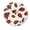 FFclock091, variant on ZXCXRQFa Silent Clocks Cute Red Ladybug Pattern Silent Non Ticking Battery Operated Clock Vintage Round Clocks or Garage Basement Restaurant Workshop Wall Art 10inch