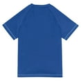 thumbnail image 6 of FORMRS Boys Rash Guard with Short Sleeves UPF 50+ Swim Shirts Sizes 3-12T, Colorful Leaves, 6 of 6