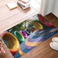 thumbnail image 5 of Daiia Colorful Tire Tunnel Park Front Door Mat, Heavy Duty Durable Welcome Mat for Outdoor Indoor, Dirt Trapper Waterproof Super Absorbent Door Mat, 16" x 24", 5 of 9