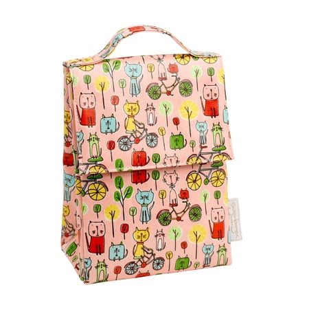 SugarBooger Lunch Sack Go Kitty Go