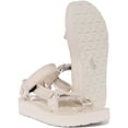 thumbnail image 5 of Teva Midform Universal Canvas Women's Vegan Hook And Loop Strap Sandal In Birch Size 10, 5 of 6