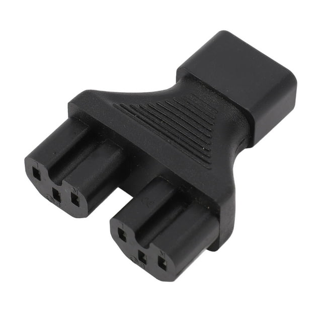 IEC320 C14 To C15 Power Adapter, C14 To C15 Socket Adapter Copper Conductor Reinforcing Design Professional for Printer for Speaker