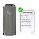 thumbnail image 5 of Tinaco Slim Gris 1100 L con accesorios, IUSA, 5 of 6
