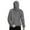 Light Gray, variant on Men Balaclava Hoodies Relaxed Fit Wind Resistant Athletic Long Sleeve Sweatshirt Solid Color Men's Fashion Hoodies Sweatshirts