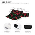 thumbnail image 4 of Gaeub Cherry Sun Visor Hats with Empty Top and Adjustable, UV Protection for Golf Tennis Cycling Running, 4 of 8