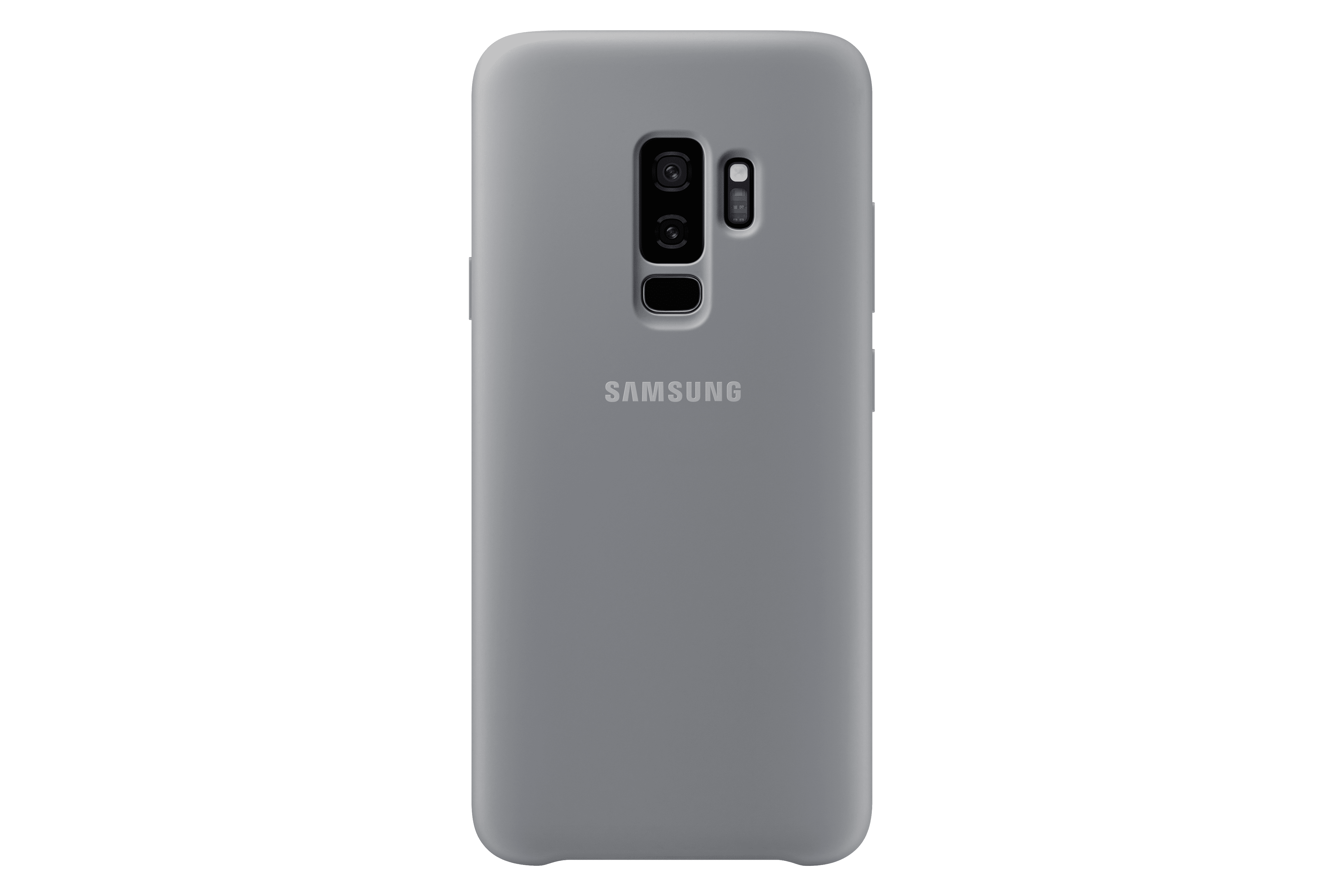 Samsung Silicone Phone Cover for Galaxy S9+ (Gray)