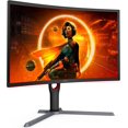 thumbnail image 3 of Restored AOC CQ27G3S Frameless Curved Gaming Monitor, QHD 2K 2560x1440, 1000R VA, 165Hz 1ms, FreeSync Premium,Black, 3 of 6