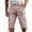 Pink, variant on Men's Elastic Patch Pocket Chino Trousers Lightweight Outdoor Casual Pink XXL