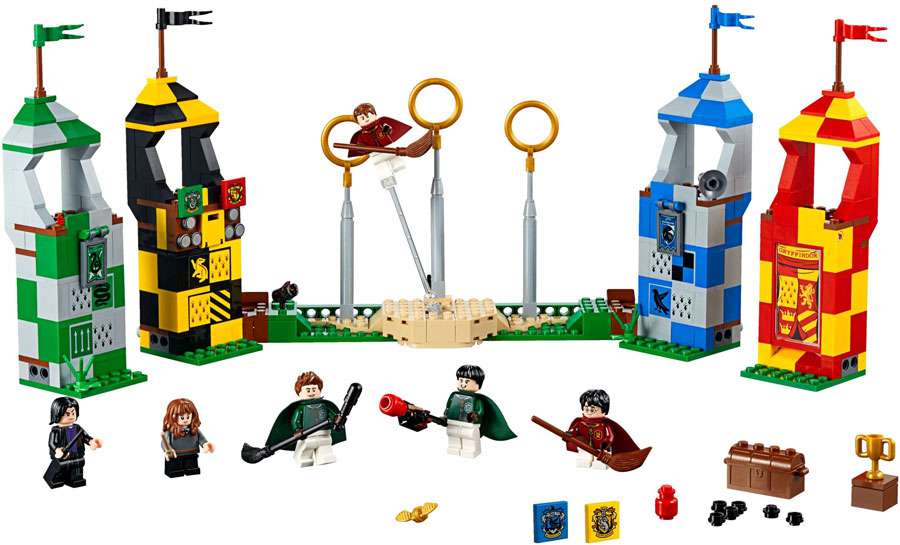 Pre-Owned Harry Potter Quidditch Match Set LEGO 75956