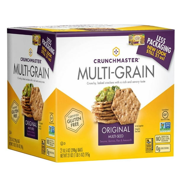 Crunchmaster MultiGrain Cracker, 21 oz.