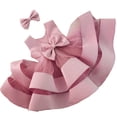 thumbnail image 1 of Vestido NSSMWTTC para bebé niña, Pascua, sin espalda, con lazo, rosa empolvado, 1 of 7