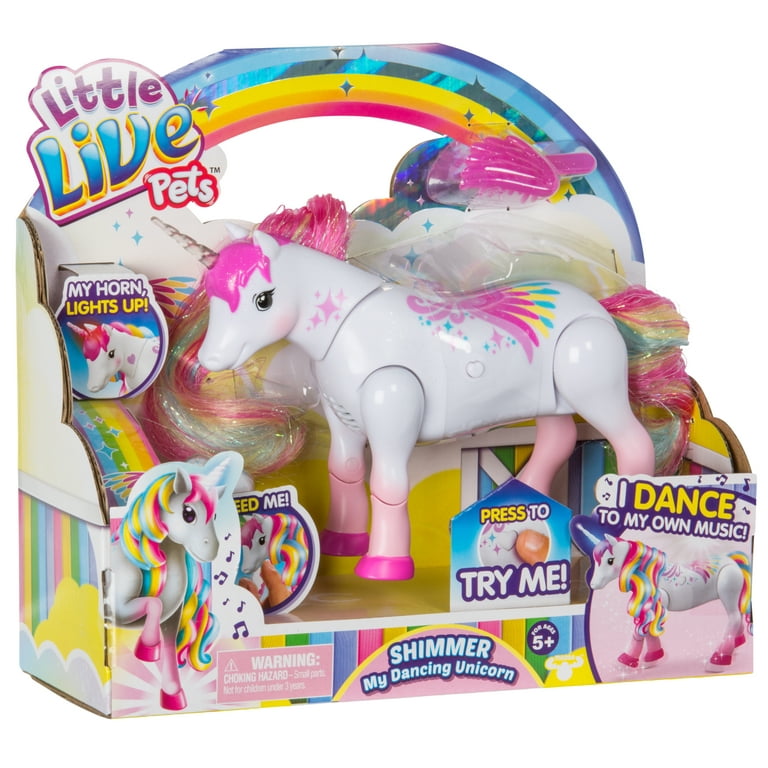 Little live pets shimmer my hotsell dancing unicorn