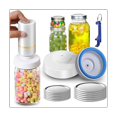 thumbnail image 1 of Kit d'Accessoires de Scellage sous Vide Électrique USB 11 Pcs Résistant à la Pollution Large Ouverture, 1 of 6