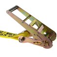 thumbnail image 4 of US Cargo Control 3 Inch x 20 Foot Heavy Duty Yellow Ratchet Strap with Chain Extensions, 4 of 4