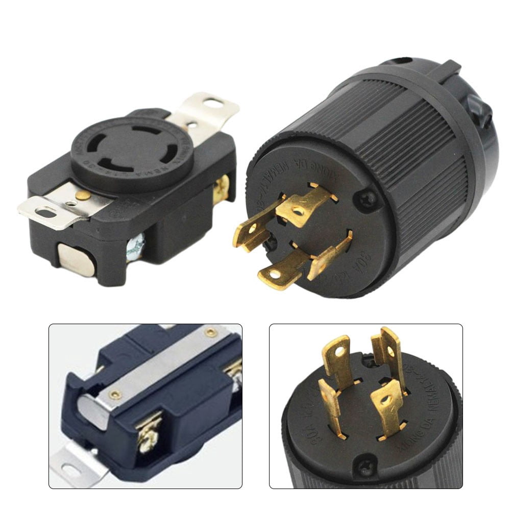 Nema L14-30 Male Plug & Female Receptacle 30A 125/250V L14-30P L14-30R B2999