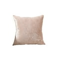thumbnail image 1 of Ohufall 17.72x17.72 Inches Elastic Velvet Throw Pillow Cover Solid Square Decorative Pillow Case, 1 of 8