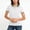 WhiteF, variant on Bixock Women's Turndown Collar Shirts,Casual Short Sleeve Tops,Collared Shirt Soft Breathable Comfortable Weekend Daily Leisure Wear Tops