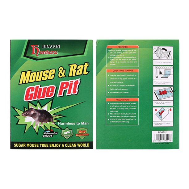 Mouse Catcher Plegable no tóxico para herramienta doméstica para matar roedores (tamaño grande) Ehuebsd Para estrenar