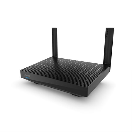 Linksys Max Stream Dual Band AX1500 WiFi 6 Router, Black (MR7340)