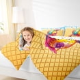 thumbnail image 3 of Erosebridal Colorful Cream Baseball Full Size Comforter Sets,Ball Sport Theme Bedding Sets For Boys,Reversible,3-Piece, 3 of 7