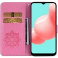 thumbnail image 3 of Case for Samsung Galaxy A32 4G (NOT 5G) with Credit Cards Pocket, Glitter Bling Diamond PU Leather Wallet Case with Wsrist String Flip Cover for Samsung Galaxy A32 4G Owl Pink, 3 of 14