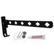 thumbnail image 4 of Punch-Free Clothes Rack 1Pcs Black Aluminum Alloy for Home Machine-Wash-Free Invisible Clothesline, 4 of 5