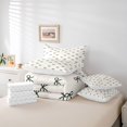 thumbnail image 6 of Manfei Coquette Bow 7pcs Queen Bedding,Fashion Bowknot Bedding Comforter Set Queen,Reversible, 6 of 7