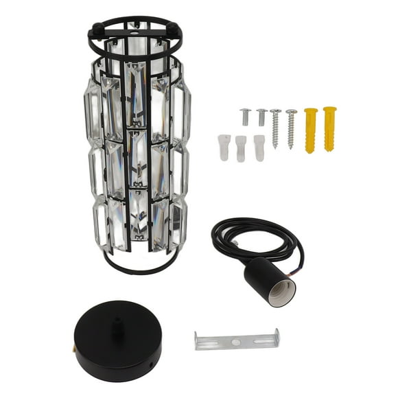 Modern Pendant Light 85?265V 60W Height Adjustable Black Kitchen Sink Lighting for E27 E26 Bulbs Dinning Room
