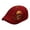 B, variant on Rose Newsboy Cap Gothic Embroidery Flat Bill Beret For Fashion Retro Streetwear Hat