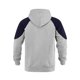 thumbnail image 4 of Sudadera con capucha para hombre, combina colores, informal, holgada, de manga larga, con bolsillo, blusa de poliéster, 4 of 7