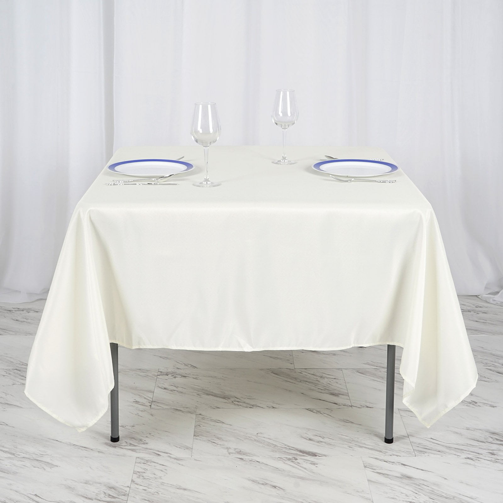 Home Baby Shower Party Rent Tablecloth Square 36" x 36" for Wedding  Restaurant 