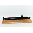 thumbnail image 4 of USS Columbia SSN-771 (Black Hull) Submarine Model,Navy,Scale Model,Mahogany,20 inch,LA Class, 4 of 5