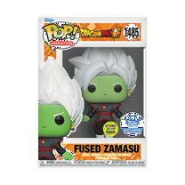 Funko Pop! Dragonball Super Fused Zamasu (Glows in The Dark) Vinyl Figure #1485 Special Edition Exclusive Collectibles, 74395