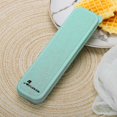 thumbnail image 3 of Reusable Utensils Set with case 4pcs Stainless Steel Reusable Silverware for Lunch for Lunch Box Dorm Work School, Picnic Easy to Clean,Camping Cutlery Set,Lunch Box for Men Dishwasher Safe, 3 of 8
