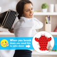 thumbnail image 3 of Juguetes sensoriales, entrenamiento de pensamiento lógico para niños, juegos de mesa, juguetes de descompresión y ansiedad para adultos, langosta, rojo Rojo Verde, 3 of 5