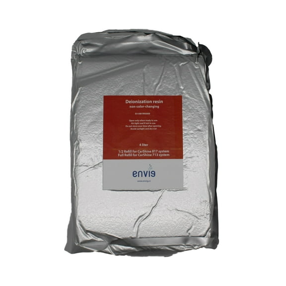 Envig Mixed Bed Deionization Non-Color-Changing DI Resin Filter Cartridge Refill (4L / 6.6 lb per Pack)