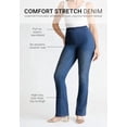 thumbnail image 4 of Roaman's Women's Plus Size Comfort Stretch Bootcut Jean, 4 of 5