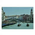 thumbnail image 2 of Italy Cutting Board, Famous Landscape of Venice Gondolas and Architecture Europe Tourism Canal Photo, Decorative Tempered Glass Cutting and Serving Board, Large Size, Multicolor, by Ambesonne, 2 of 5